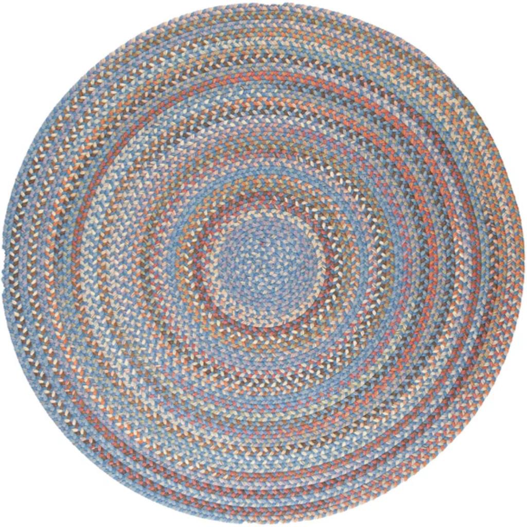 Bar Harbor Braided Round Reversible Area Rugs