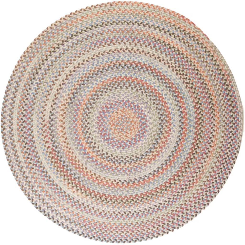Bar Harbor Braided Round Reversible Area Rugs
