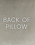 D.V. Kap Barbados Laguna Grey Throw Pillow With Insert