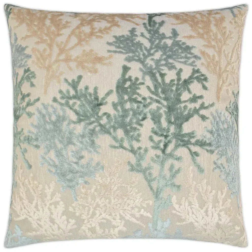 D.V. Kap Barbados Laguna Grey Throw Pillow With Insert