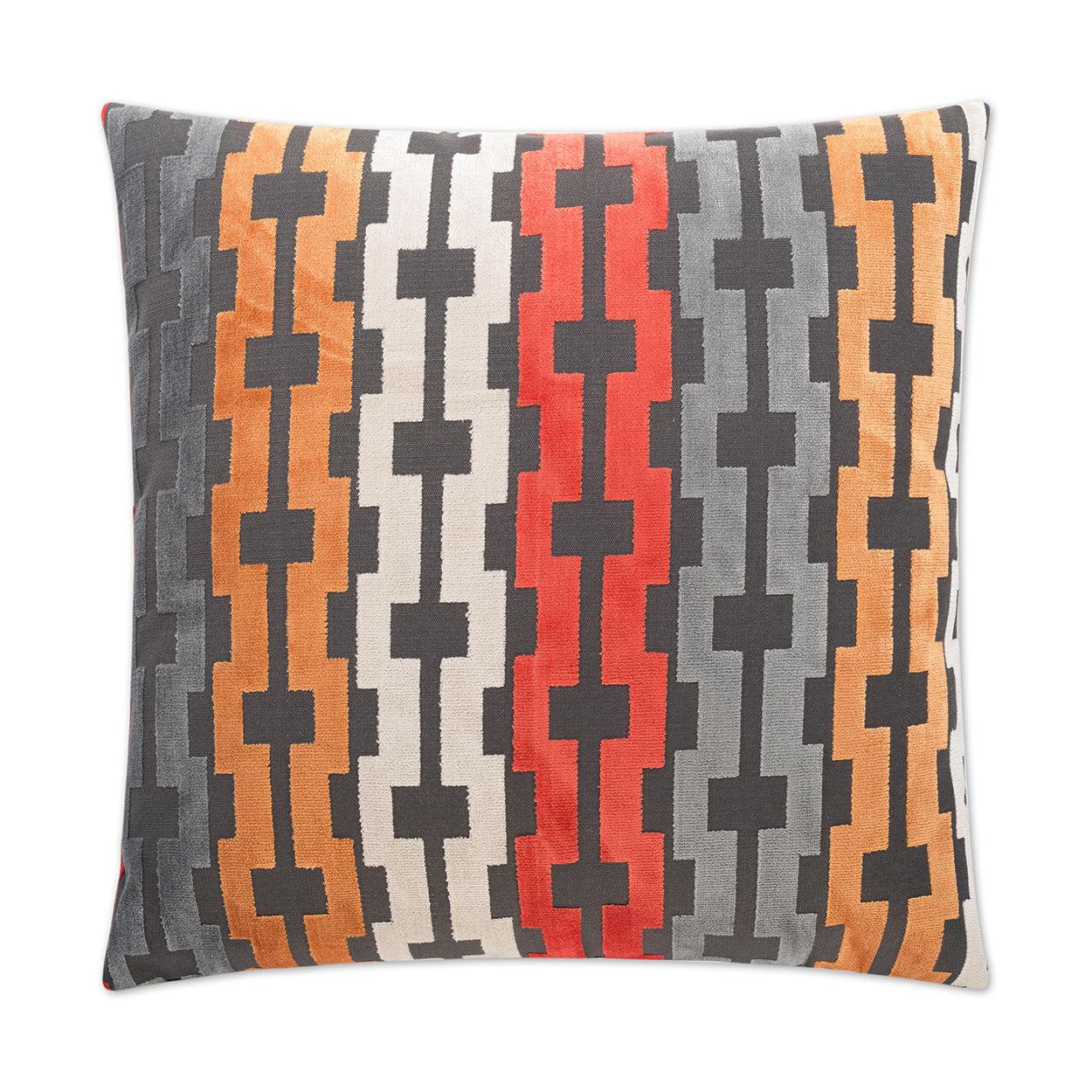 D.V. Kap Bardot Atomic Multi Color Throw Pillow With Insert