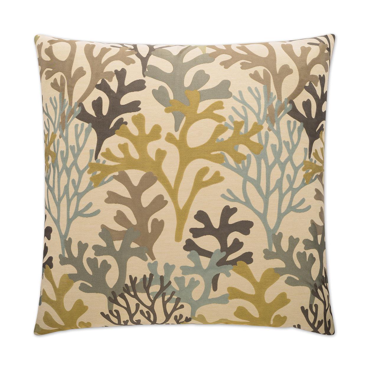 D.V. Kap Bay Island Brown Throw Pillow With Insert