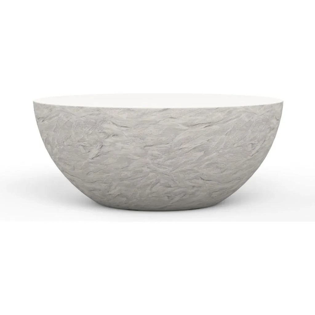 Bazaar Concrete Made Outdoor Coffee Table-Outdoor Coffee Tables-Sunset West-LOOMLAN