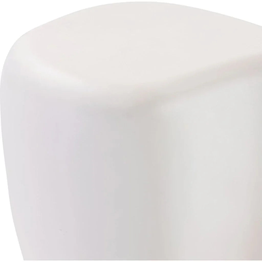 Bazaar Concrete Outdoor Pebble End Table - LOOMLAN - Sunset West - Outdoor Side Tables