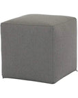 Bazaar Sunbrella Weatherproof Outdoor Pouf - LOOMLAN - Sunset West - Poufs and Stools