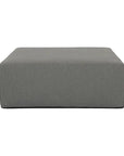 Bazaar Weatherproof Outdoor Ottoman-Outdoor Ottomans-Sunset West-LOOMLAN