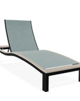 Bazza Contour Chaise with MGP Arm Accent