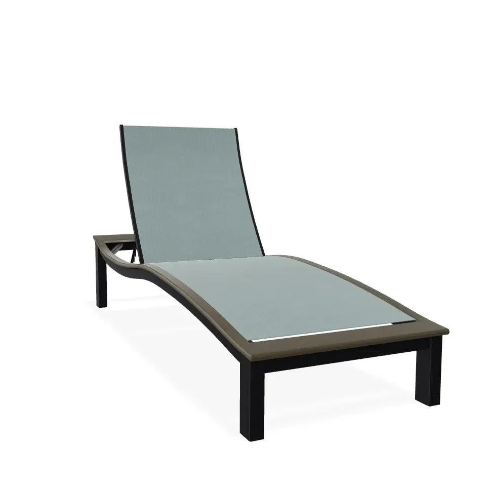 Bazza Contour Chaise with MGP Arm Accent