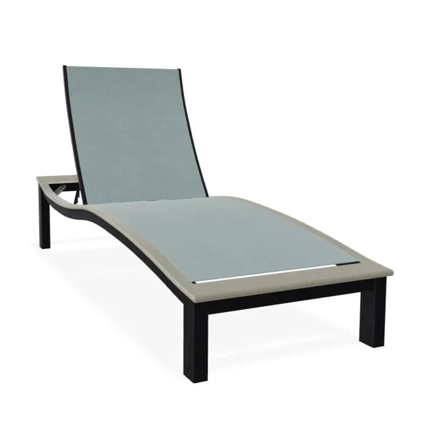 Bazza Contour Chaise with MGP Arm Accent