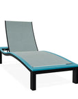 Bazza Contour Chaise with MGP Arm Accent