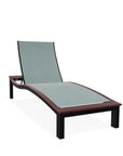 Bazza Contour Chaise with MGP Arm Accent