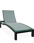 Bazza Contour Chaise with MGP Arm Accent