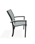 Bazza Dining Height Stacking Cafe Chair MGP Arm Accents