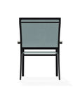 Bazza Dining Height Stacking Cafe Chair MGP Arm Accents