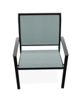 Bazza Dining Height Stacking Cafe Chair MGP Arm Accents