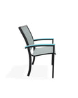 Bazza Dining Height Stacking Cafe Chair MGP Arm Accents