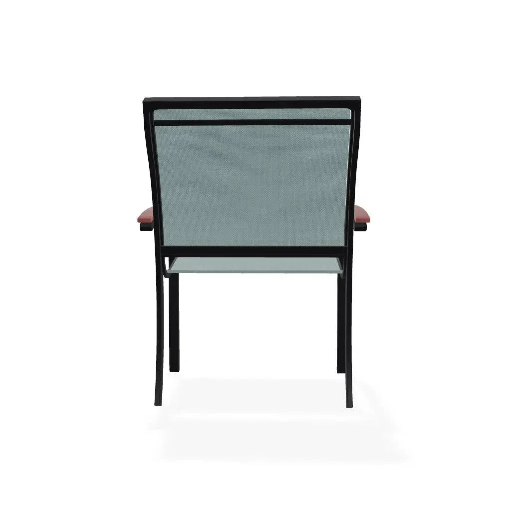 Bazza Dining Height Stacking Cafe Chair MGP Arm Accents