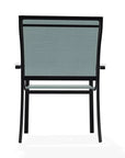 Bazza Dining Height Stacking Cafe Chair MGP Arm Accents