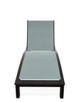 Bazza Lounge Chaise with Polymer Accent