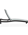 Bazza Lounge Chaise with Polymer Accent