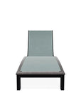 Bazza Lounge Chaise with Polymer Accent