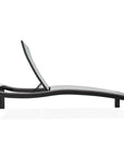 Bazza Lounge Chaise with Polymer Accent