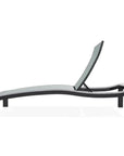 Bazza Lounge Chaise with Polymer Accent