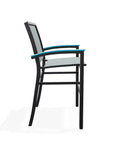 Bazza Stacking Bar Height MGP Armed Cafe Chair