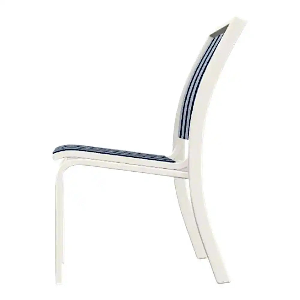 Telescope Bazza Sling Stacking Armless Outdoor Cafe Chair