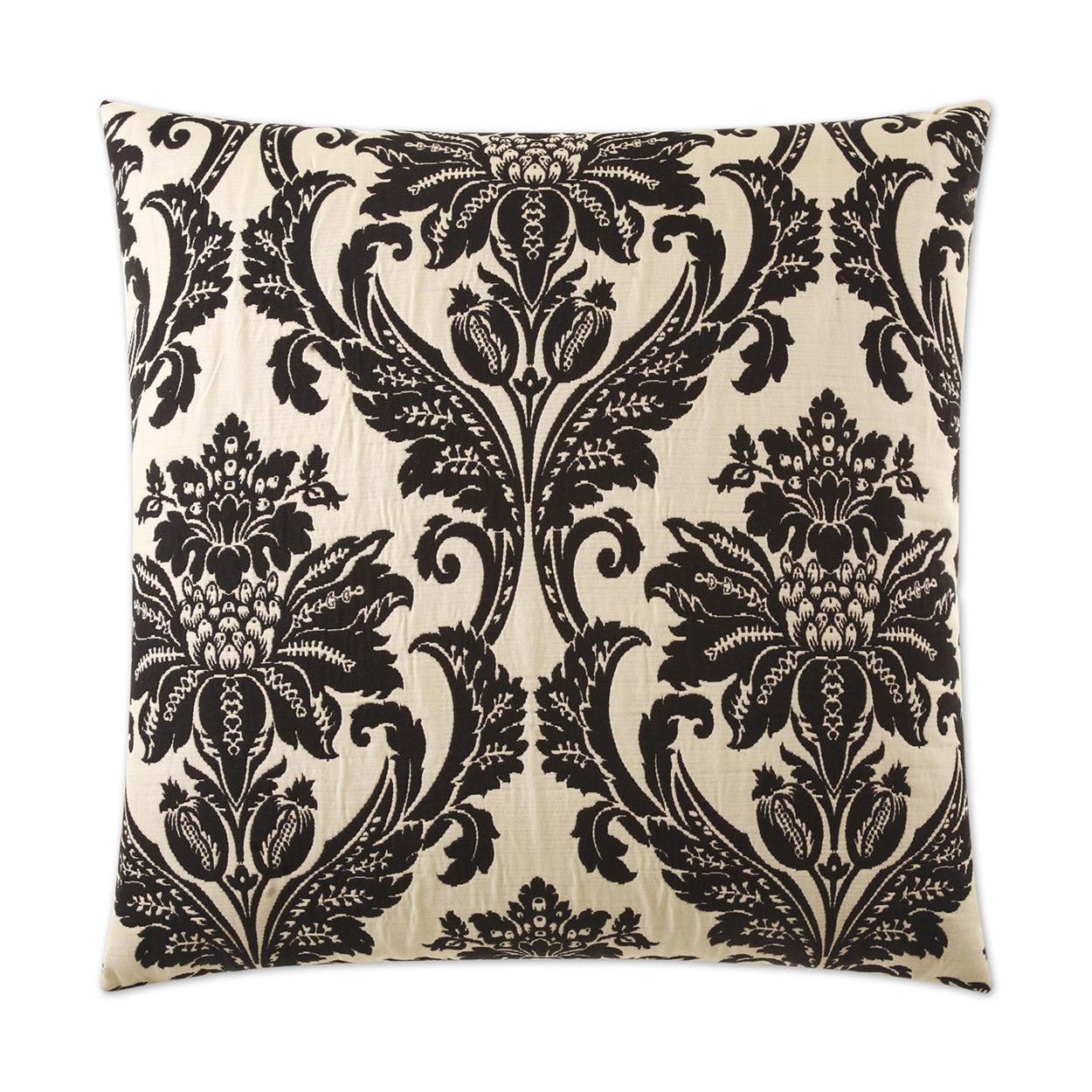 D.V. Kap Beatrice Black Throw Pillow With Insert