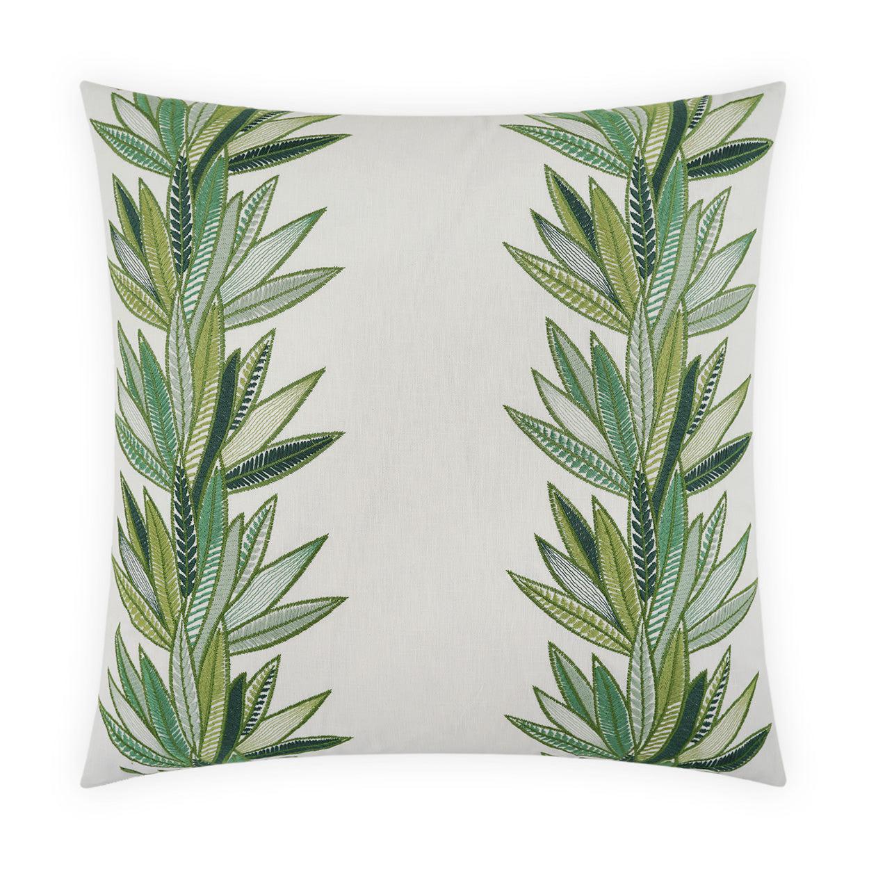 D.V. Kap Belize Green Throw Pillow With Insert