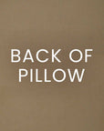 D.V. Kap Lyric Chocolate Brown Throw Pillow With Insert