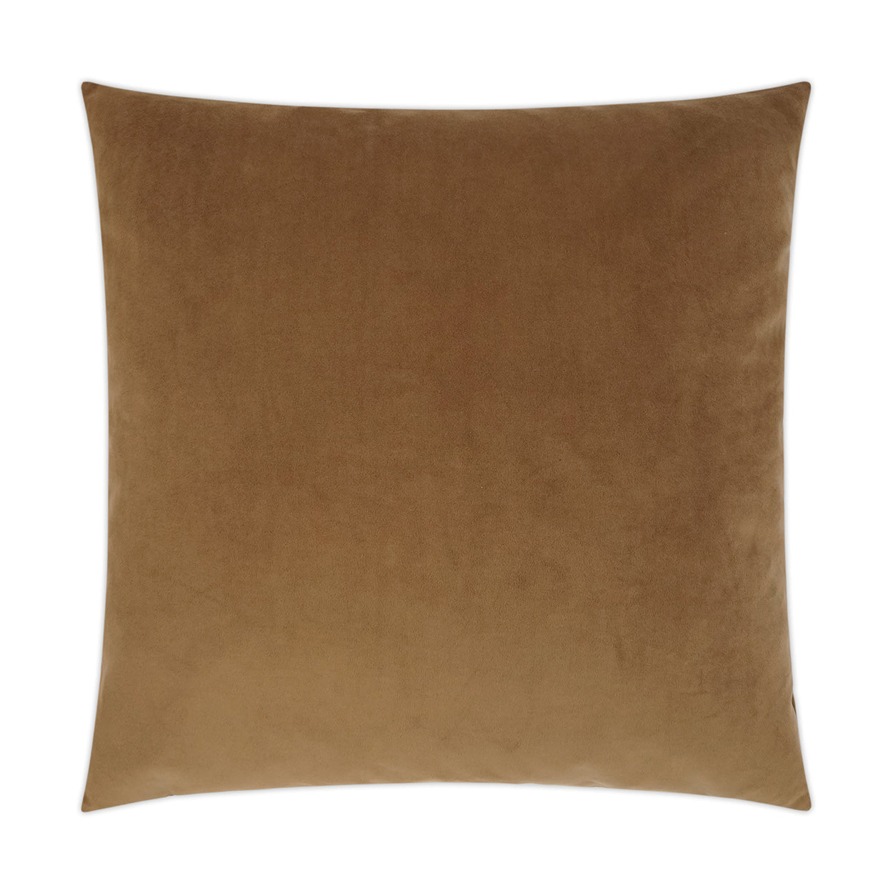 D.V. Kap Bella Cognac Brown Throw Pillow With Insert