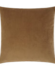 D.V. Kap Bella Cognac Brown Throw Pillow With Insert