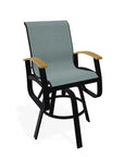 Belle Isle Bar Height Swivel Arm chair