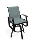 Belle Isle Bar Height Swivel Arm chair