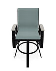 Belle Isle Bar Height Swivel Arm chair