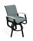 Belle Isle Bar Height Swivel Arm chair