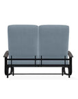 Belle Isle Cushion 2-Seat Glider Polymer Arms