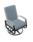 Belle Isle Cushion Swivel Rocker MGP Arms