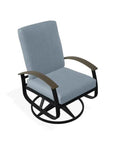 Belle Isle Cushion Swivel Rocker MGP Arms