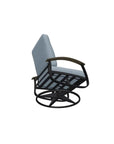 Belle Isle Cushion Swivel Rocker MGP Arms