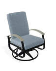 Belle Isle Cushion Swivel Rocker MGP Arms