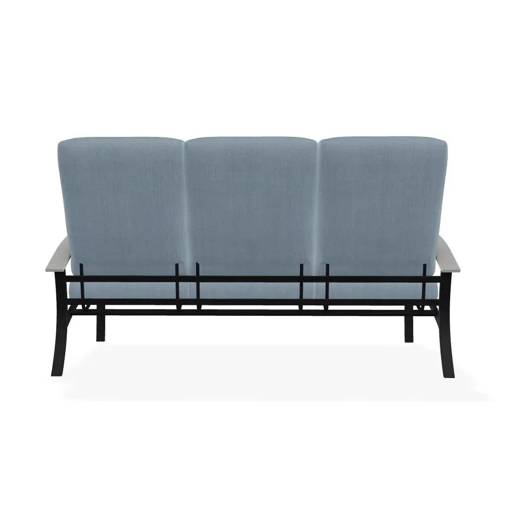 Belle Isle Cushion Three-Seat Sofa MGP Arms