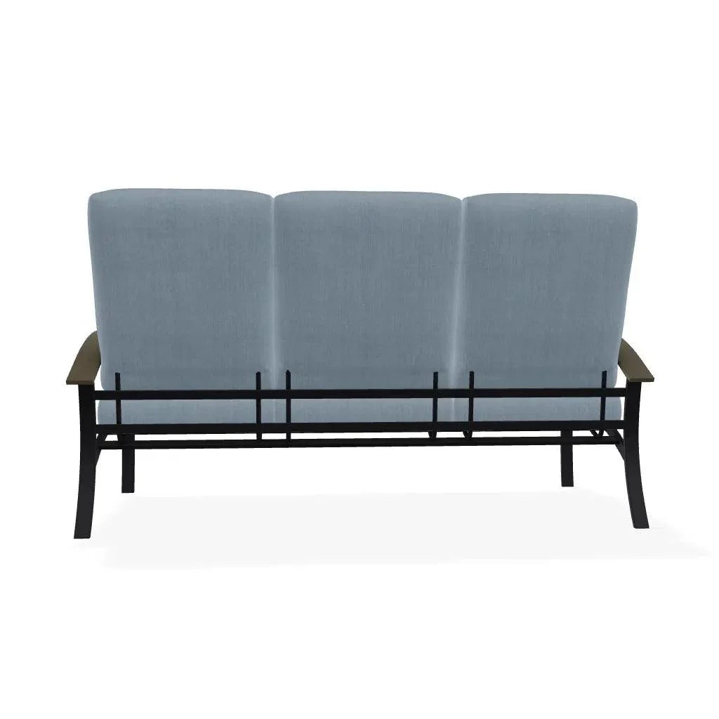 Belle Isle Cushion Three-Seat Sofa MGP Arms