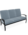 Belle Isle Cushion Three-Seat Sofa MGP Arms