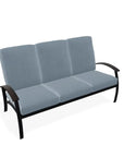 Belle Isle Cushion Three-Seat Sofa Polymer Arms