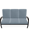 Belle Isle Cushion Three-Seat Sofa Polymer Arms