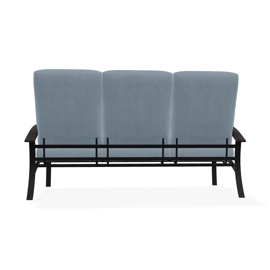 Belle Isle Cushion Three-Seat Sofa Polymer Arms