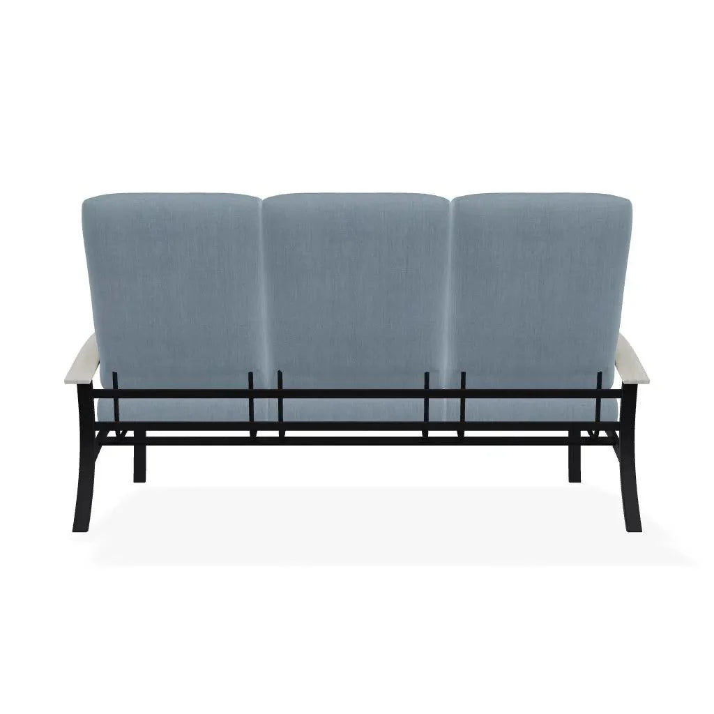 Belle Isle Cushion Three-Seat Sofa Polymer Arms